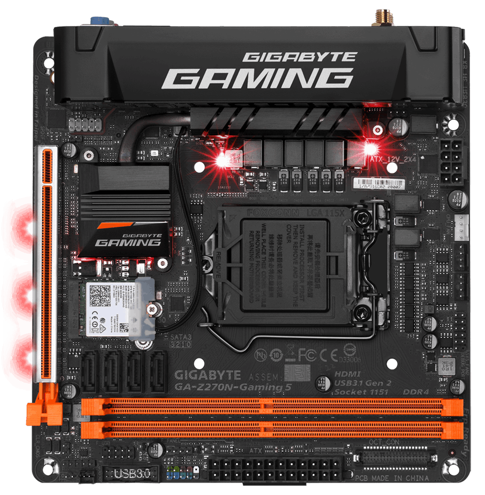 Gigabyte GA-Z270N-Gaming 5 - Motherboard Specifications On